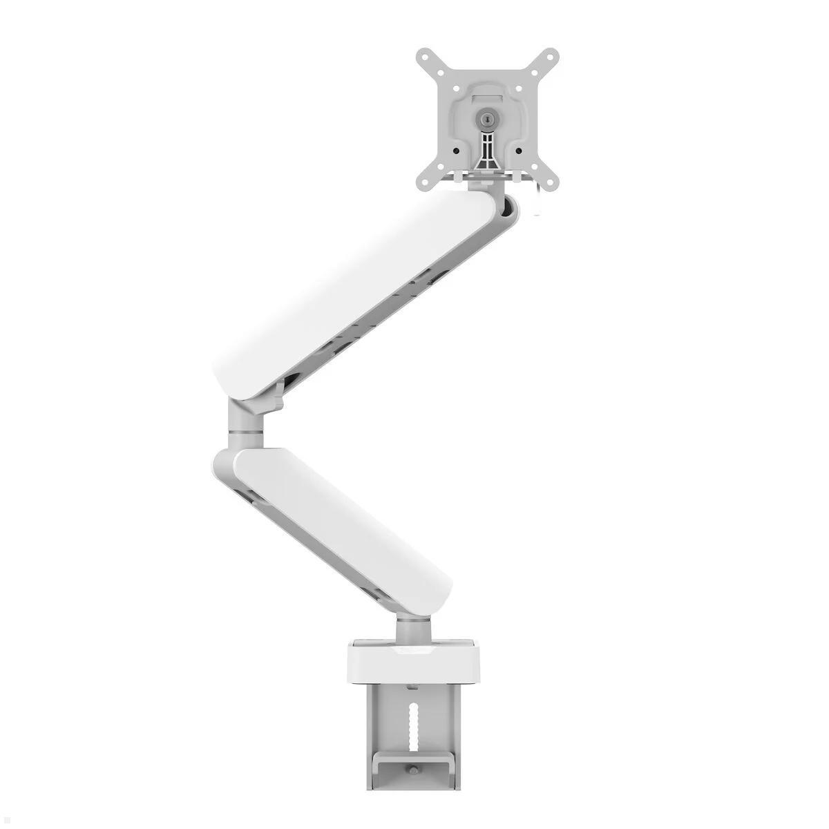 Vogels Motion Plus MOMO 4138W Monitor Tischhalterung schwenkbar, weiß, ergonomischer Schwenkarm