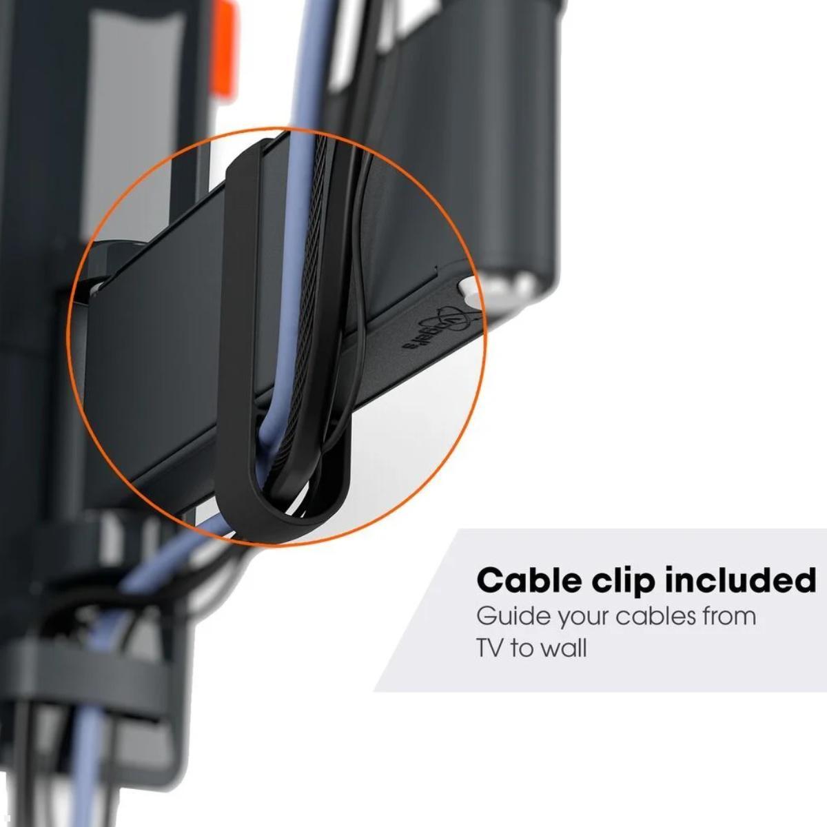 Vogels COMFORT TVM 3225 schwenkbare TV Wandhalterung 19 - 43 Zoll, schwarz Kabelmanagement Vogels COMFORT TVM 3225 schwenkbare TV Wandhalterung 19 - 43 Zoll, schwarz Kabelmanagement