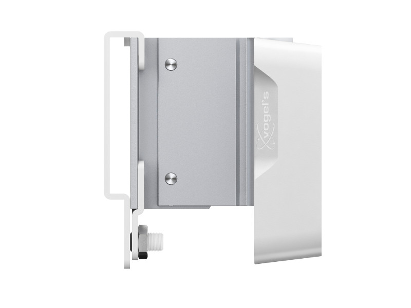 Vogels SOUND 3200 white Universal Lautsprecher Wandhalter Detail seitlich Vogels SOUND 3200 white Universal Lautsprecher Wandhalter Detail seitlich