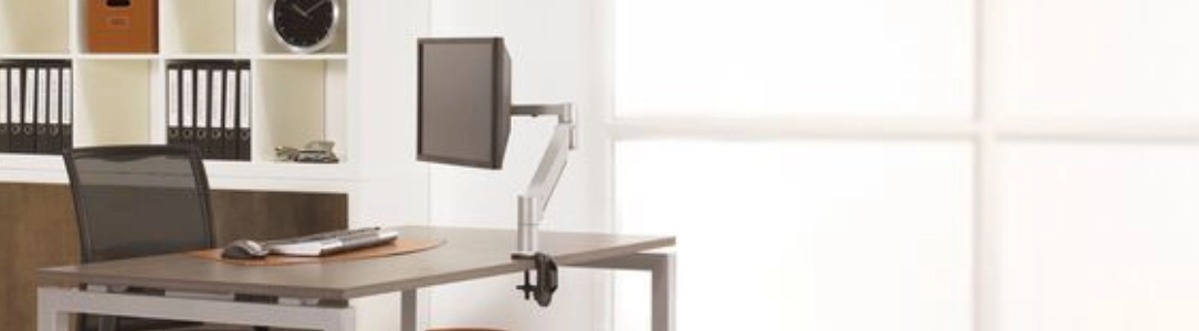 Vogels Tischhalterungen für Monitore, Bildschirme Vogels Tischhalterungen für Monitore, Bildschirme