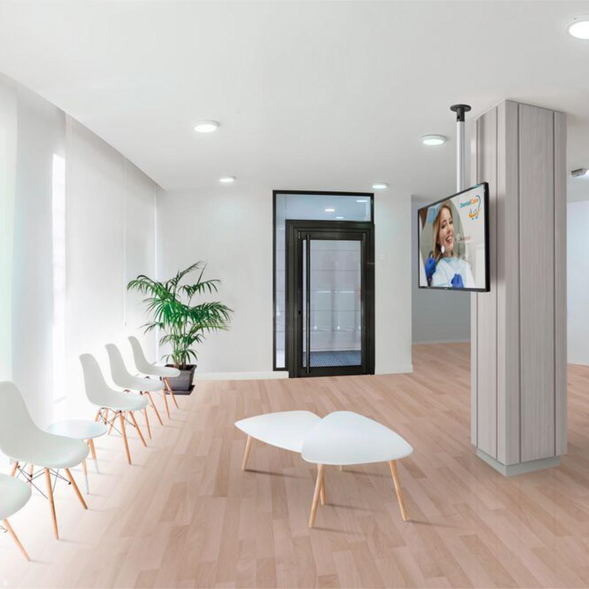 Vogels Connect-it CT243022S TV Deckenhalter bis 43 Zoll, silber, Anwendung Vogels Connect-it CT243022S TV Deckenhalter bis 43 Zoll, silber, Anwendung