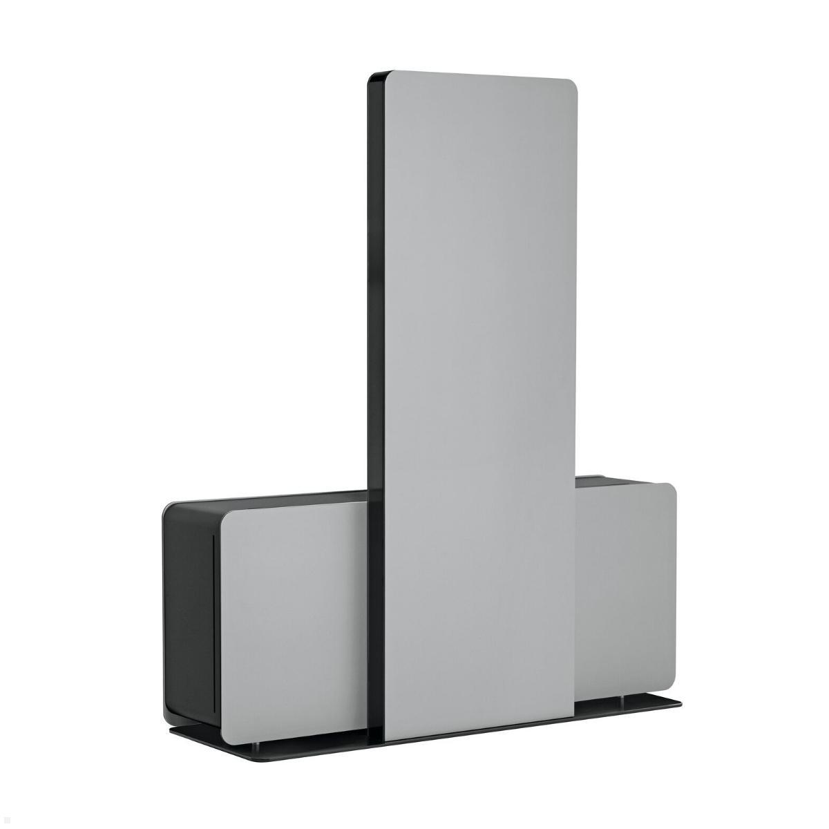 Vogels PVF 4112S Videokonferenz Möbel für 1 oder 2 Displays, silber, Rückseite Vogels PVF 4112S Videokonferenz Möbel für 1 oder 2 Displays, silber, Rückseite