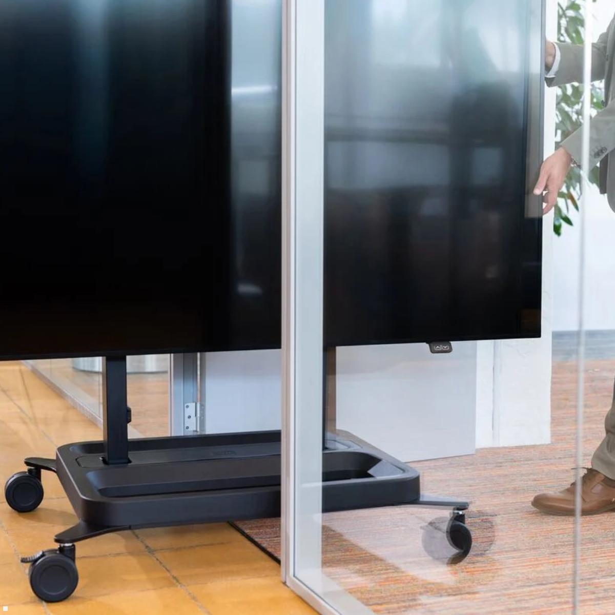 Vogels RISE 5308 mobiler elektrischer TV Ständer, 80 mm/s, Doppelrollen, leicht beweglich Vogels RISE 5308 mobiler elektrischer TV Ständer, 80 mm/s, Doppelrollen, leicht beweglich