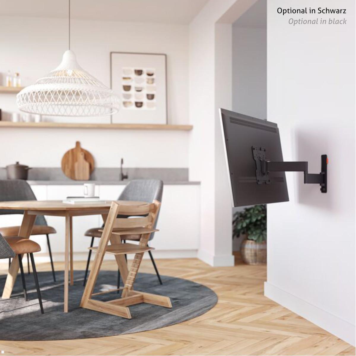 Vogels COMFORT TVM 3245W schwenkbare TV Wandhalterung 19 - 43 Zoll, weiß Anwendung Home Living Vogels COMFORT TVM 3245W schwenkbare TV Wandhalterung 19 - 43 Zoll, weiß Anwendung Home Living