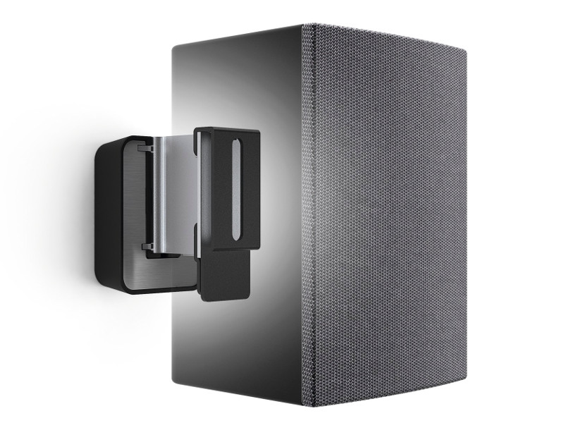Vogels SOUND 3200 black Universal Lautsprecher Wandhalter front Vogels SOUND 3200 black Universal Lautsprecher Wandhalter front