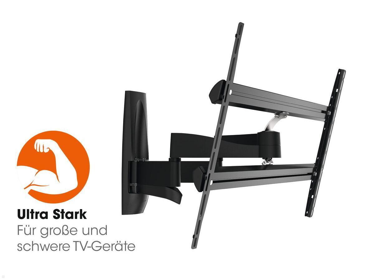 Vogels WALL 3450 TV Wandhalterung schwenkbar 55-100Zoll, schwarz