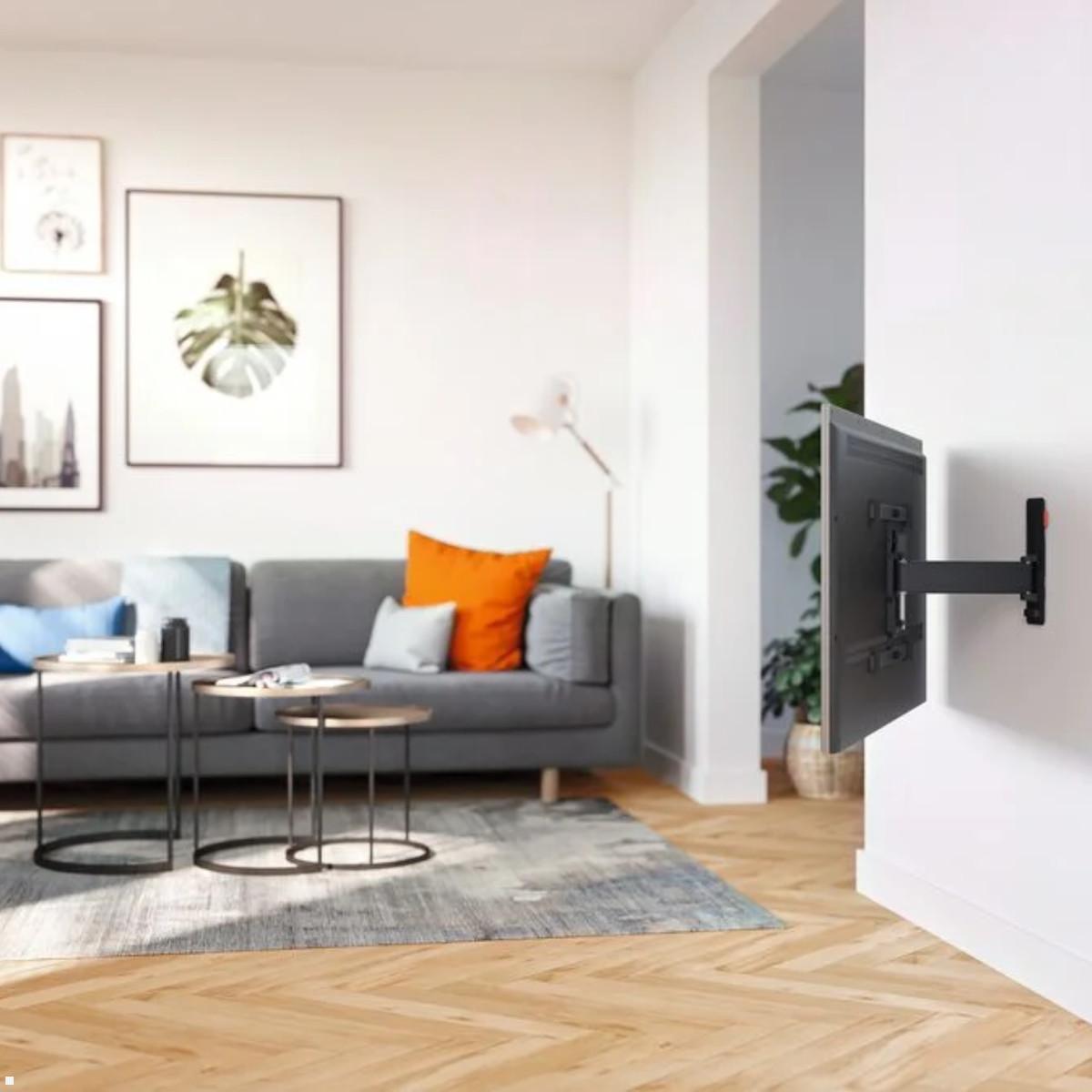 Vogels COMFORT TVM 3425 schwenkbare TV Wandhalterung 32-65 Zoll, schwarz, Wohnzimmer Vogels COMFORT TVM 3425 schwenkbare TV Wandhalterung 32-65 Zoll, schwarz, Wohnzimmer