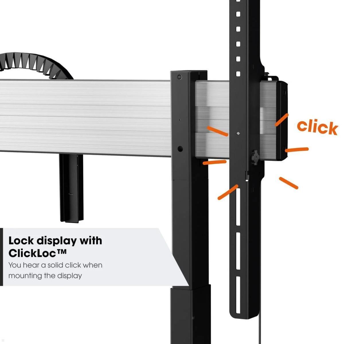 VOGELS RISE A218 - Whiteboard-Set 86 Zoll für motorisierte RISE Boden- Wandhalterung