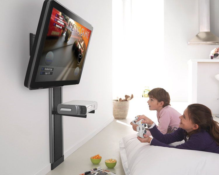 Vogels EFW 8305 TV Wandhalterung Superflat L  Anwendungsbeispiel