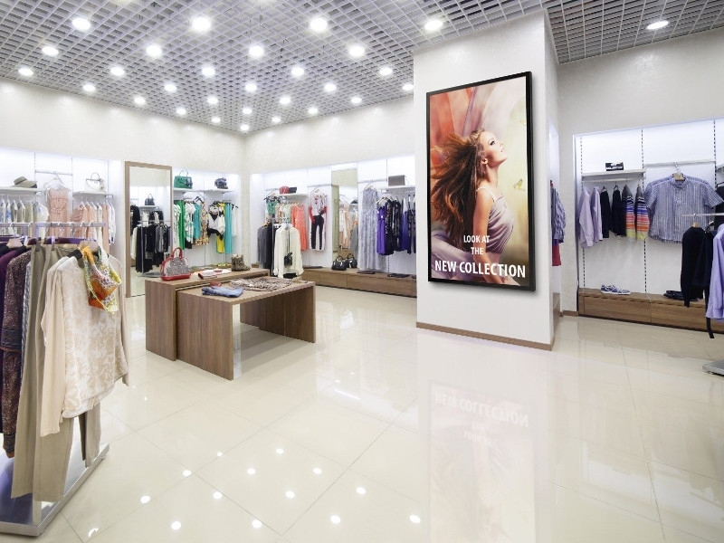 Vogels PFW 6400 flache Monitor Wandhalterung starr DS Anwendungsbeispiel Vogels PFW 6400 flache Monitor Wandhalterung starr DS Anwendungsbeispiel