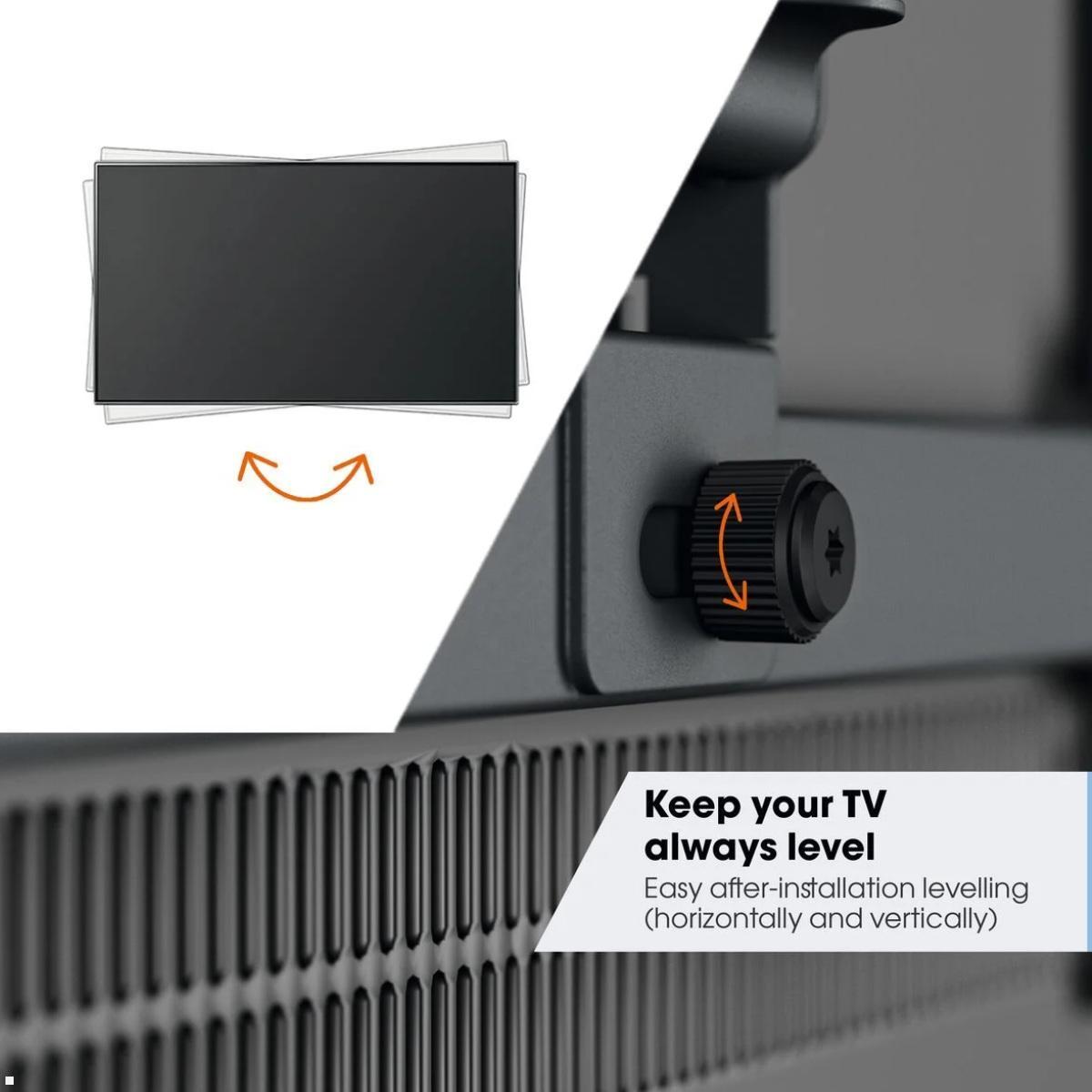 Vogels COMFORT TVM 3245W schwenkbare TV Wandhalterung 19 - 43 Zoll, weiß horizontale Feinjustierung Vogels COMFORT TVM 3245W schwenkbare TV Wandhalterung 19 - 43 Zoll, weiß horizontale Feinjustierung