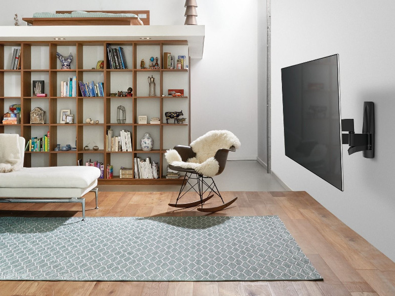 Vogel's WALL 3450 TV-Wandhalterung schwenkbar 55"-100", schwarz Anwendung