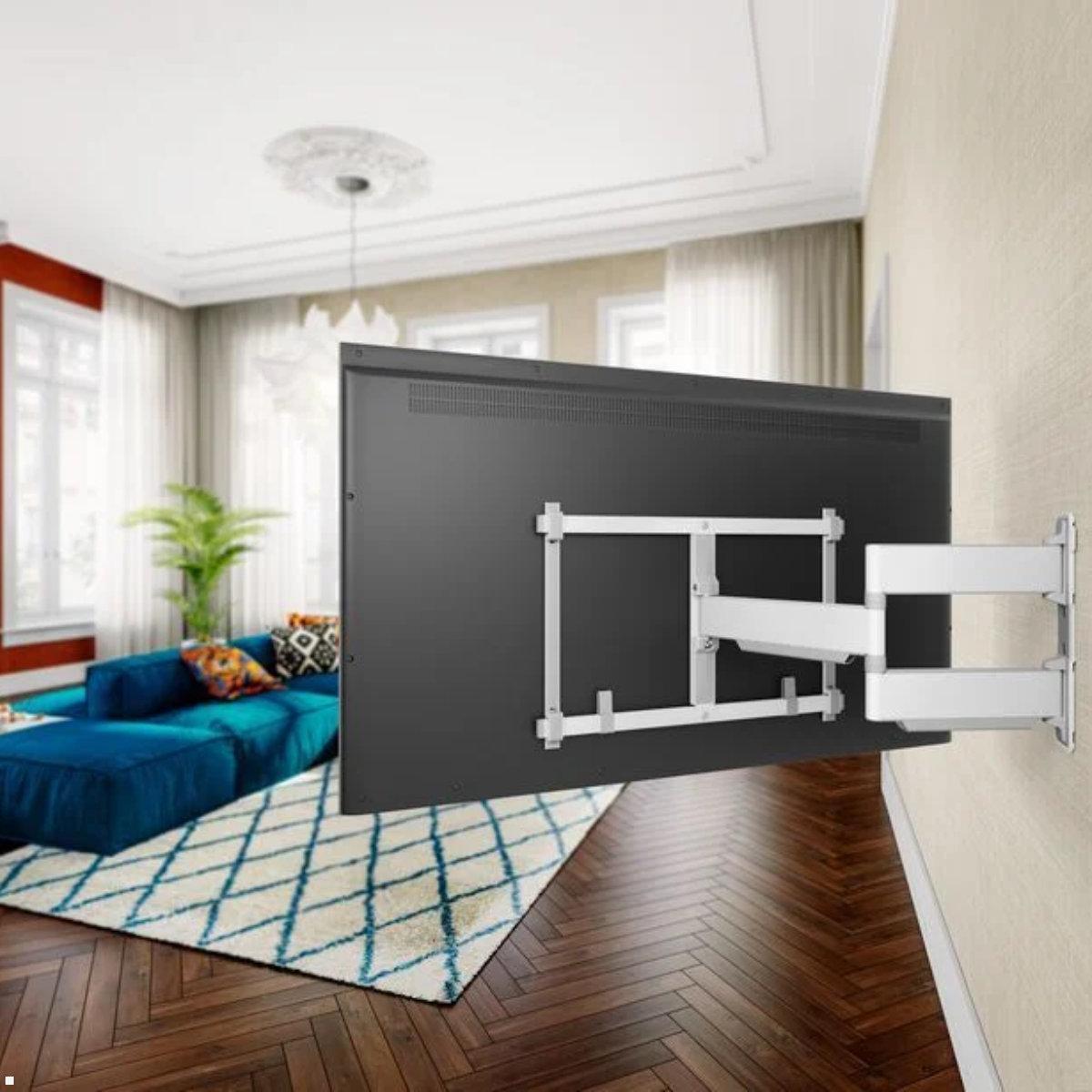 Schwenkbare TV Wandhalterung  40 - 77 Zoll Vogels TVM 5645W, Wohnzimmer Schwenkbare TV Wandhalterung  40 - 77 Zoll Vogels TVM 5645W, Wohnzimmer