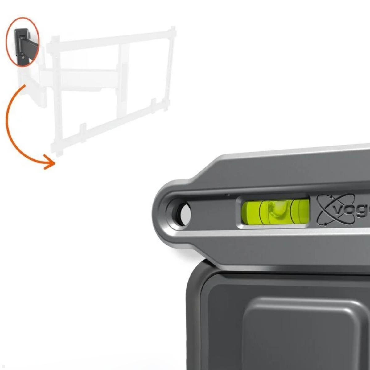 Schwenkbare TV Wandhalterung  55 - 100 Zoll Vogels TVM 5845, Wasserwaage Schwenkbare TV Wandhalterung  55 - 100 Zoll Vogels TVM 5845, Wasserwaage