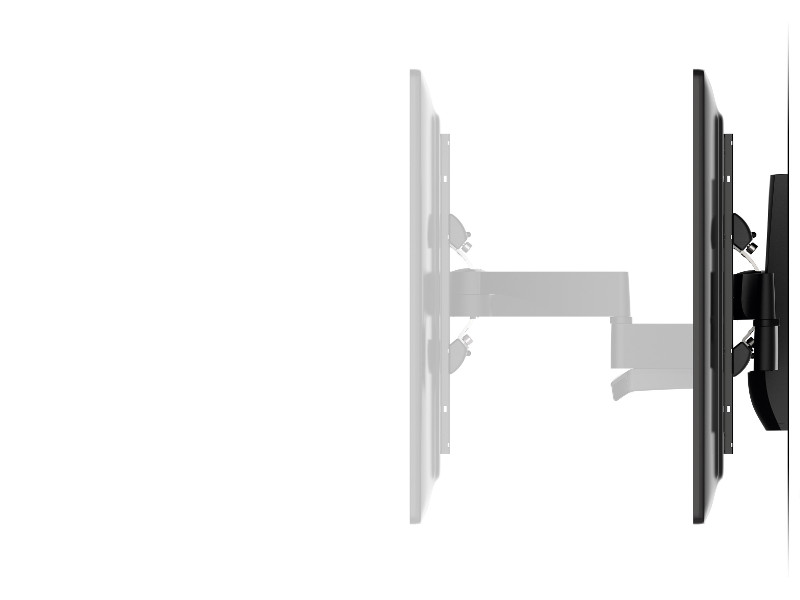 Vogel's WALL 3250 TV Wandhalterung 32"-55", schwarz Schwenkbereich