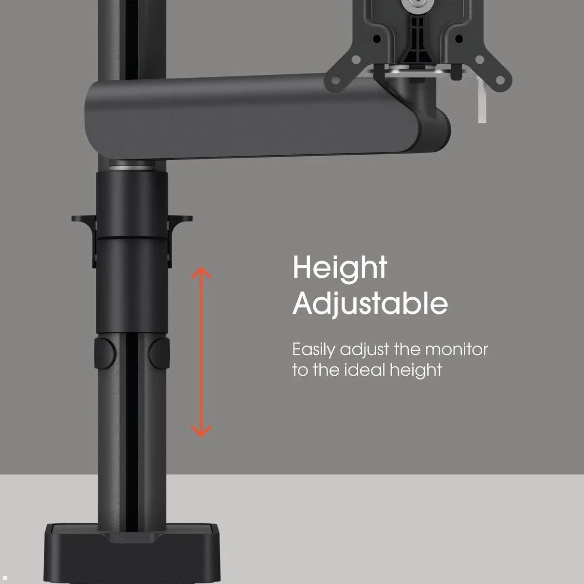 Vogels Motion MOMO 2117B Monitor Tischhalterung, schwarz, Tischhalterung mit Kabelmanagement