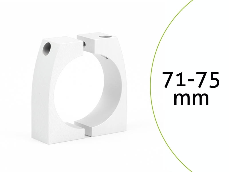 MonLines MBR75W Befestigungsring für Säulen 71-75 mm weiß MonLines MBR75W Befestigungsring für Säulen 71-75 mm weiß