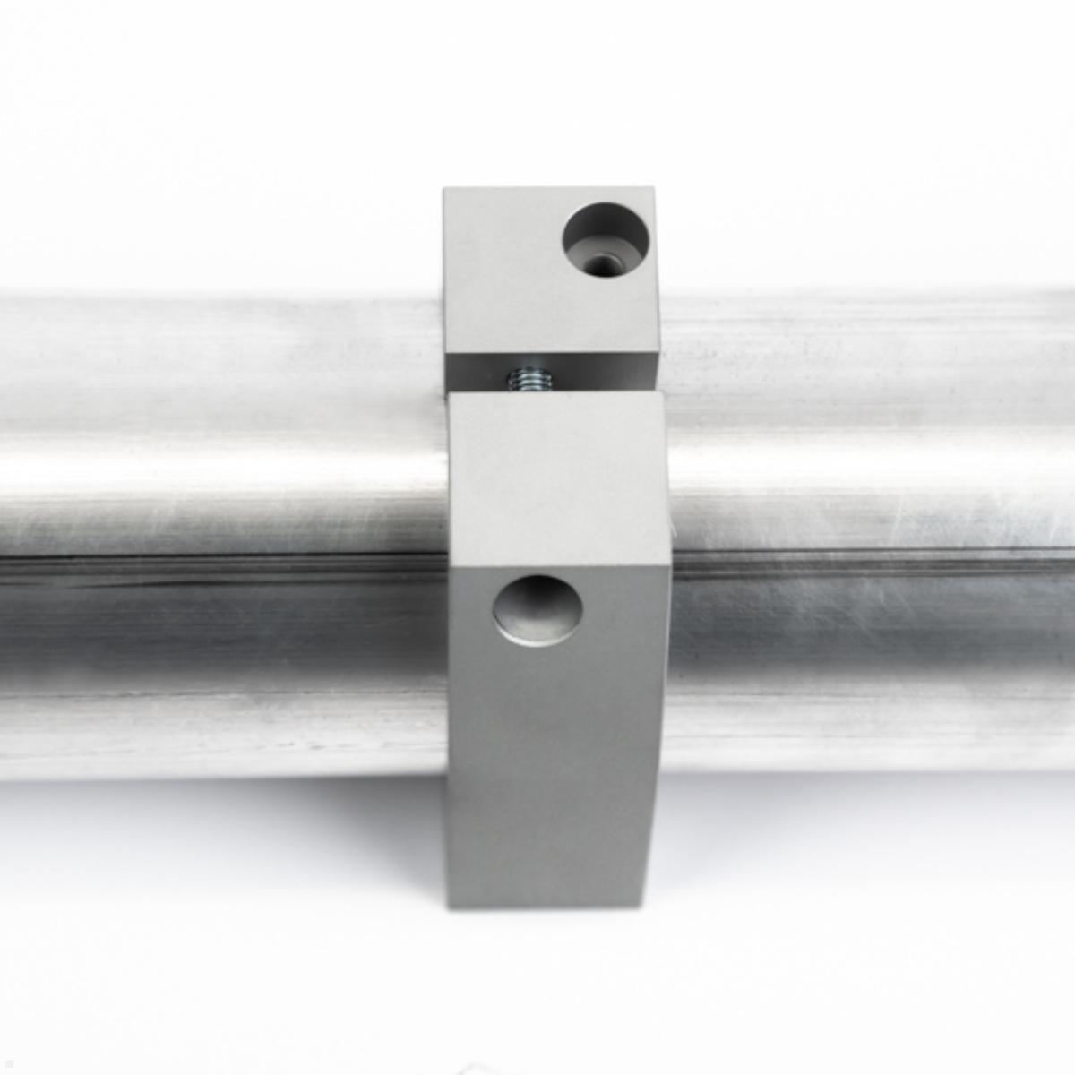MonLines MBR38S Befestigungsring für Säulen 34-38 mm silber, Anwendung