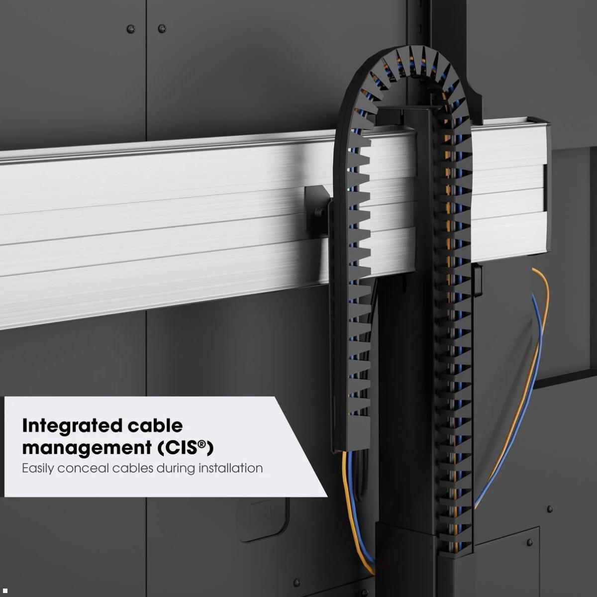 Vogels RISE 2008W elektrischer TV Boden-Wandhalter, 80 mm/s, weiß, Kabelmanagement Vogels RISE 2008W elektrischer TV Boden-Wandhalter, 80 mm/s, weiß, Kabelmanagement