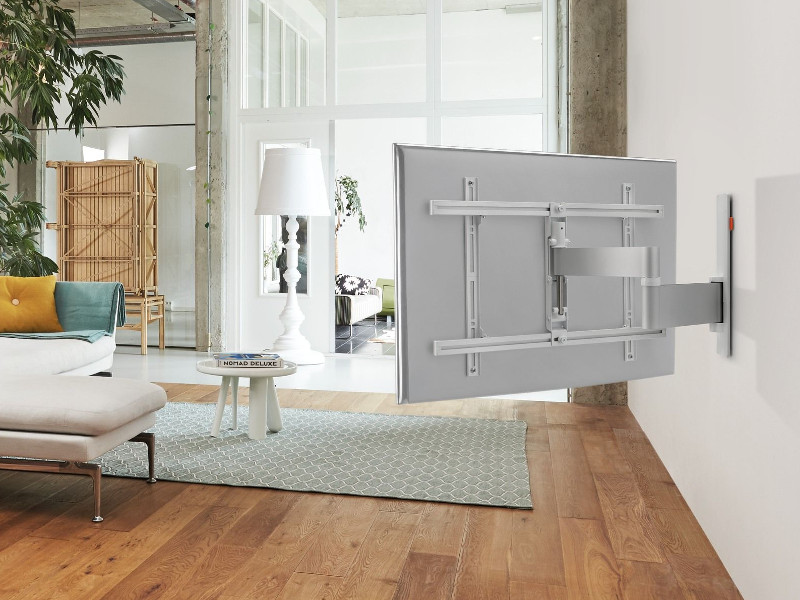 Vogel's WALL 3245 TV Wandhalterung schwenkbar 32"-55", weiß Anwendung Schwenkarm