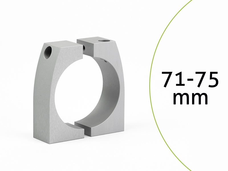 MonLines MBR75S Befestigungsring für Säulen 71-75 mm silber MonLines MBR75S Befestigungsring für Säulen 71-75 mm silber