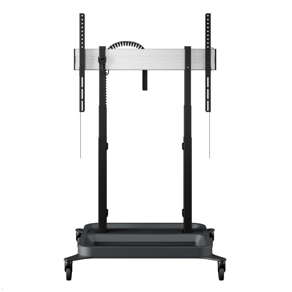 Vogels RISE 5208 mobiler elektrischer TV Ständer, 80 mm/s, Einzelrollen, Frontansicht Vogels RISE 5208 mobiler elektrischer TV Ständer, 80 mm/s, Einzelrollen, Frontansicht