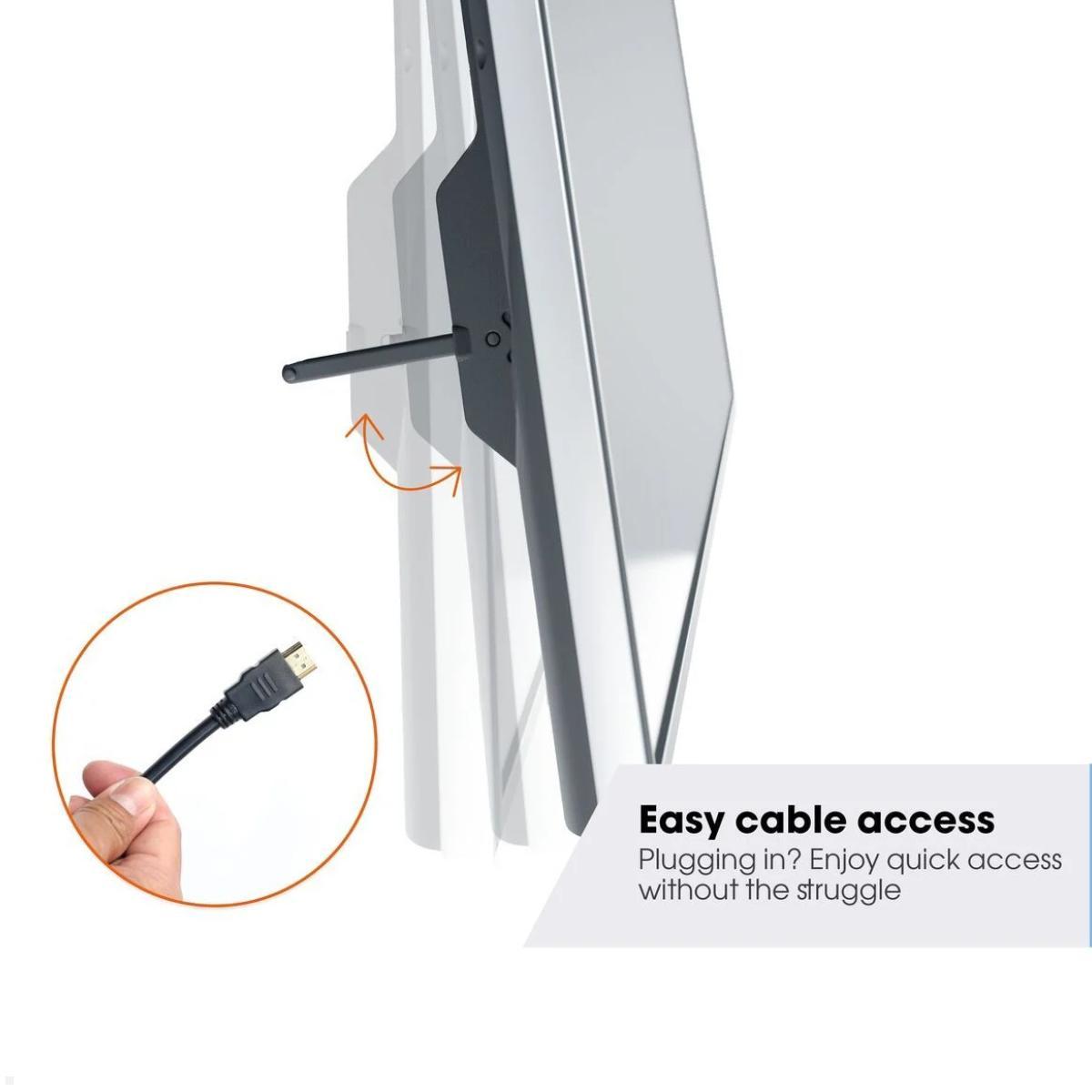 Vogels COMFORT TVM 3405 flache TV Wandhalterung 32 - 77 Zoll, schwarz leichter Zugang Vogels COMFORT TVM 3405 flache TV Wandhalterung 32 - 77 Zoll, schwarz leichter Zugang