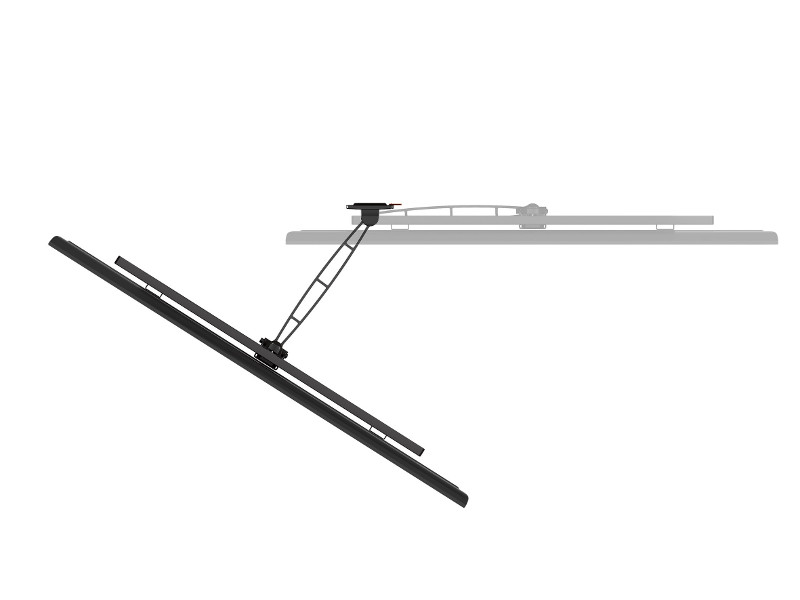 Vogel's WALL 3325 schwenkbare TV Wandhalterung 40"-65", schwarz Schwenkbereich