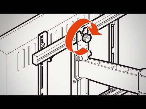 EOL - Vogels WALL 3245 TV Wandhalterung schwenkbar 32 - 55 Zoll, weiß