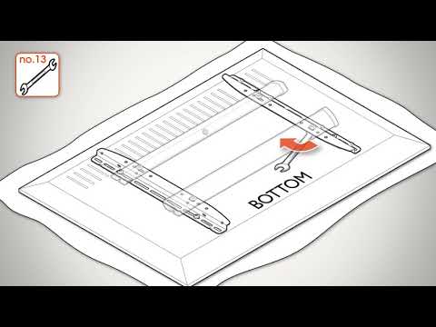 EOL - Vogels WALL 3250 TV Wandhalterung schwenkbar 32 - 55 Zoll, schwarz