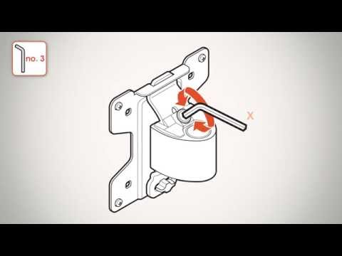 EOL - Vogels WALL 2025 schwenkbare TV Wandhalterung, schwarz