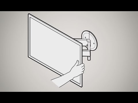 EOL - Vogels NEXT 8375 elektrisch schwenkbare TV Wandhalterung mit Soundbar/Subwoofer
