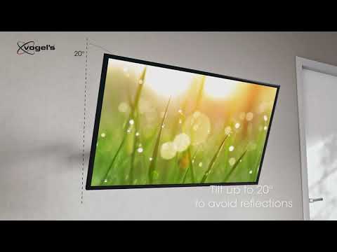 EOL - Vogels WALL 3345 TV Wandhalterung schwenkbar bis 65 Zoll, schwarz