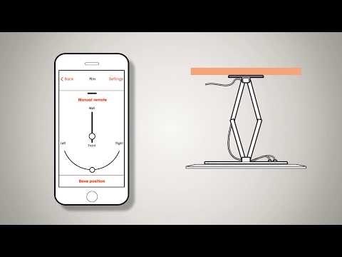 EOL - Vogels NEXT 7355 elektrische schwenkbare TV Wandhalterung